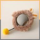 Balle roulante interactive pour chat - Gris - Balle avec peluche - Plumzi