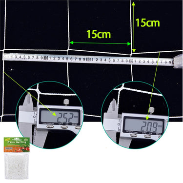 Filet d'escalade de jardin - Support robuste pour fleurs et légumes - 1.2 x 2.4 cm - Plumzi