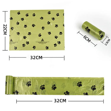Sac poubelle biodégradable pour animaux - Écologique et Pratique - 36 Rouleaux - Plumzi