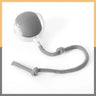 Balle roulante interactive pour chat - Gris - Balle avec corde - Plumzi