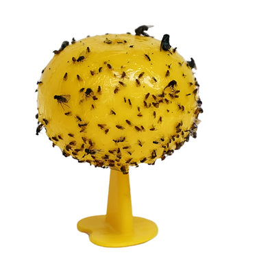 Lot de 4 Boule anti-Mouche Gluante - Piège à Insectes volants