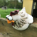 Statues amusantes en résine pour clôture de poules jardin et ferme - B - Plumzi