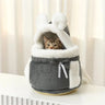 Sac à Dos de Transport pour Chiots Chihuahua et Petits Animaux - Gris / S-suit 0.2-1.5kg - Plumzi