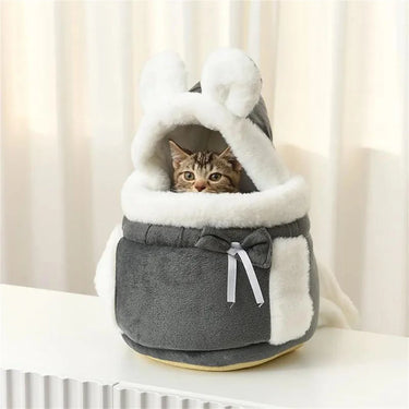 Sac à Dos de Transport pour Chiots Chihuahua et Petits Animaux - Gris / S-suit 0.2-1.5kg - Plumzi