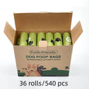 Sac poubelle biodégradable pour animaux - Écologique et Pratique - 36 Rouleaux - Plumzi