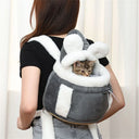 Sac à Dos de Transport pour Chiots Chihuahua et Petits Animaux - Gris / S-suit 0.2-1.5kg - Plumzi