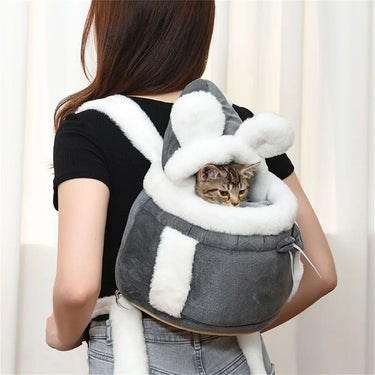 Sac à Dos de Transport pour Chiots Chihuahua et Petits Animaux - Gris / S-suit 0.2-1.5kg - Plumzi