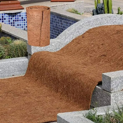 Rouleau en Fibre de Coco Respirante pour Plantes et Espaces Extérieurs - 1 Rouleau - Plumzi