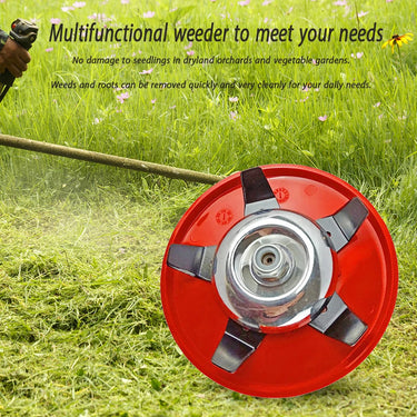 Tête de débroussailleuse universelle avec lames métalliques pour jardin - Default Title - Plumzi