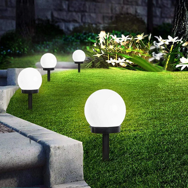 LumenBall - Ensemble de 3 lampes solaires LED étanches pour le jardin