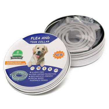 Collier anti-puces pour chien 8 mois de protection
