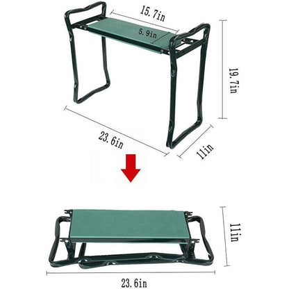 Tabouret agenouilloir pliable multifonction