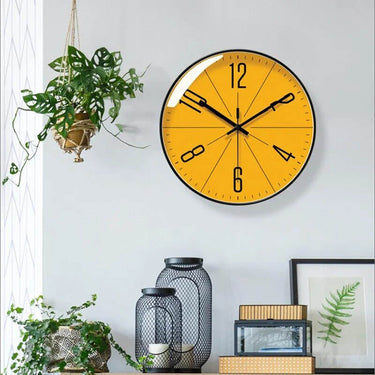 Horloge murale design nordique moderne pour décoration intérieure