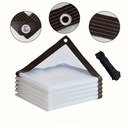 Couverture Ultra-Résistante Transparente pour Protection Maximale - 1 Couverture / M (3x4m) - Plumzi
