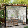 Couverture Ultra-Résistante Transparente pour Protection Maximale - 1 Couverture / S (2x4m) - Plumzi