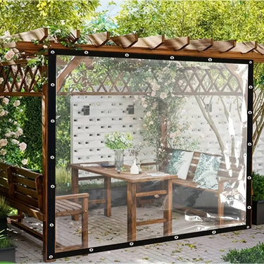Couverture Ultra-Résistante Transparente pour Protection Maximale - 1 Couverture / S (2x4m) - Plumzi