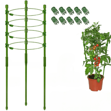Support Ajustable pour Plantes Grimpantes - 2 Supports (22.45 €/ pcs) - Plumzi