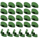 Supports Muraux Esthétiques pour Plantes d'Intérieur et d'Extérieur - Lot de 15 + 5 Offerts - Plumzi