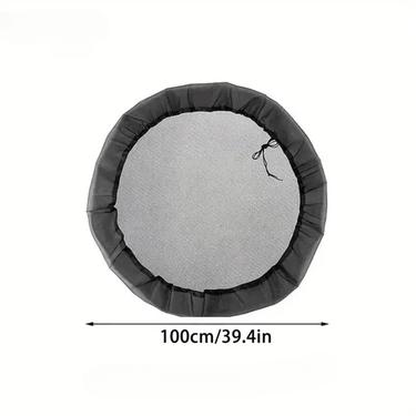 Couverture En Maille Ajustable pour Tonneau et Baril - Grand - Plumzi
