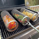 Panier de Barbecue en Cage en Acier Inoxydable - 1 Panier de bbq - Plumzi