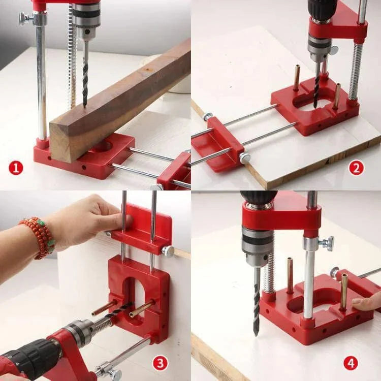 Support de Perçage Précis et Sécurisé pour Artisanat et Bricolage