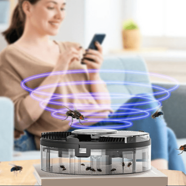 Piège à Mouches Rechargeable Ultra Efficace - Noir - Plumzi